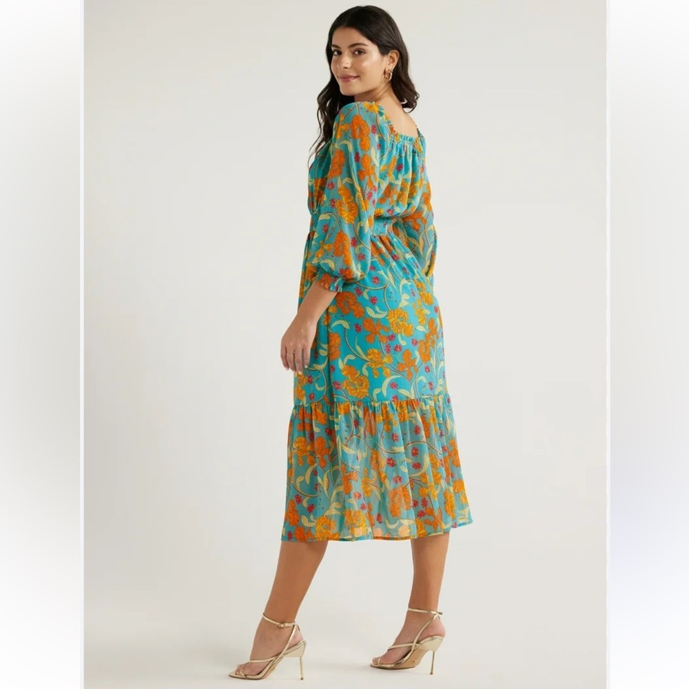 NWOT Sofia Jeans by Sofia Vergara Off The Shoulder Midi Dresses - Picture 6 of 13
